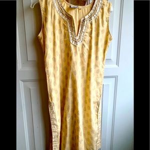 Indian style dress with scarf